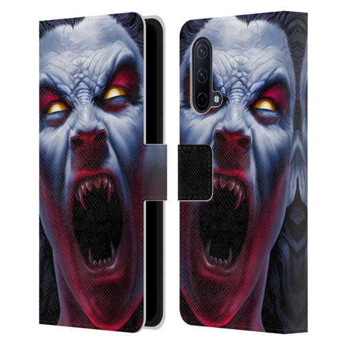 Tom Wood Horror Vampire Awakening Leather Book Wallet Case Cover For OnePlus Nord CE 5G