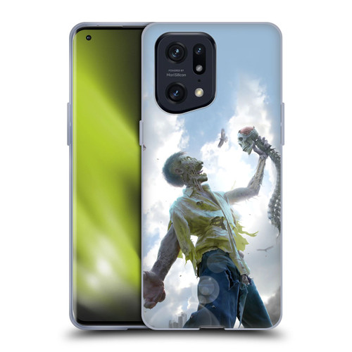 Tom Wood Horror Zombie Scraps Soft Gel Case for OPPO Find X5 Pro