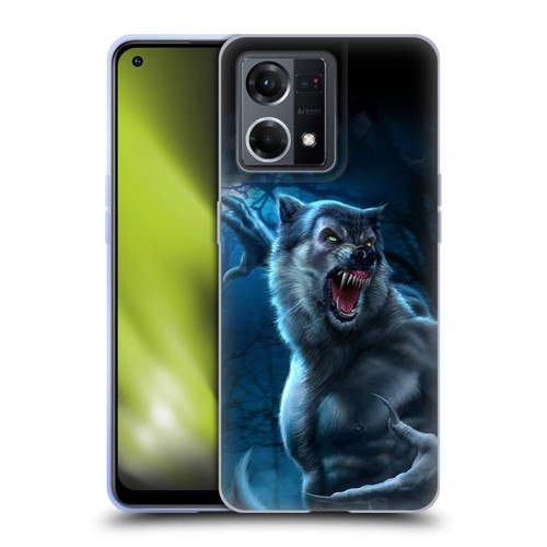 Tom Wood Horror Werewolf Soft Gel Case for OPPO Reno8 4G