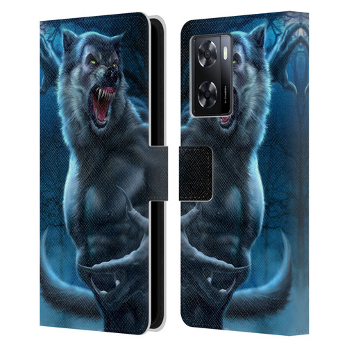 Tom Wood Horror Werewolf Leather Book Wallet Case Cover For OPPO A57s