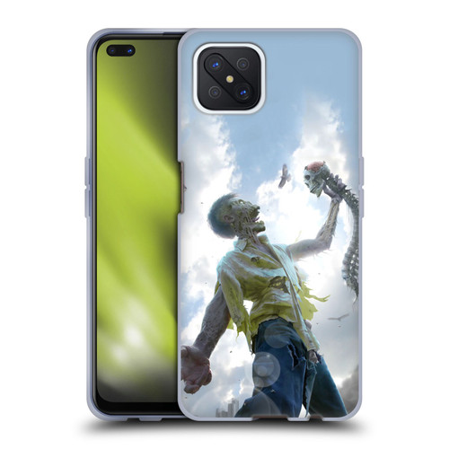 Tom Wood Horror Zombie Scraps Soft Gel Case for OPPO Reno4 Z 5G