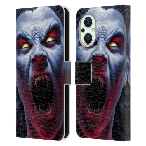 Tom Wood Horror Vampire Awakening Leather Book Wallet Case Cover For OPPO Reno8 Lite