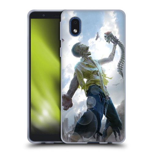 Tom Wood Horror Zombie Scraps Soft Gel Case for Samsung Galaxy A01 Core (2020)