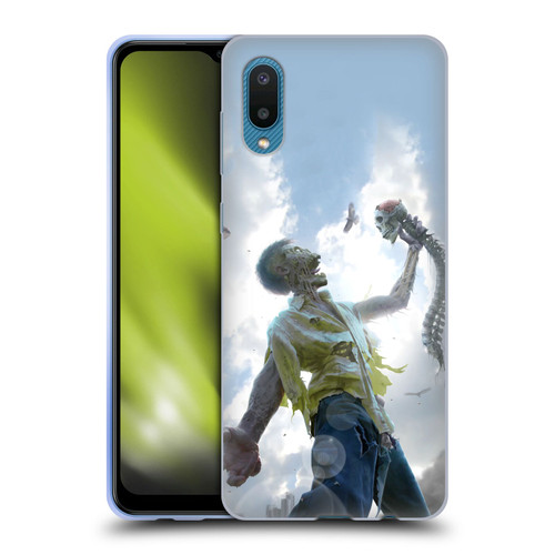 Tom Wood Horror Zombie Scraps Soft Gel Case for Samsung Galaxy A02/M02 (2021)