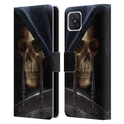 Tom Wood Horror Reaper Leather Book Wallet Case Cover For OPPO Reno4 Z 5G