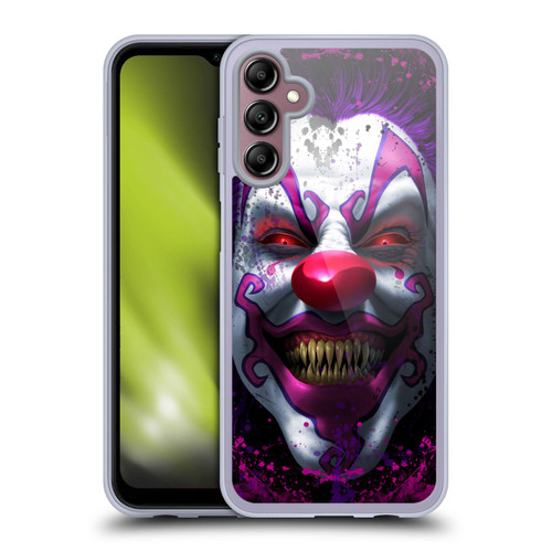 Tom Wood Horror Keep Smiling Clown Soft Gel Case for Samsung Galaxy A14 5G