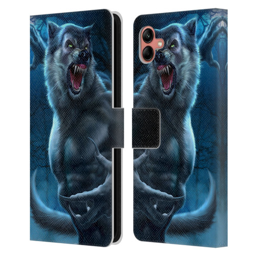 Tom Wood Horror Werewolf Leather Book Wallet Case Cover For Samsung Galaxy A04 (2022)
