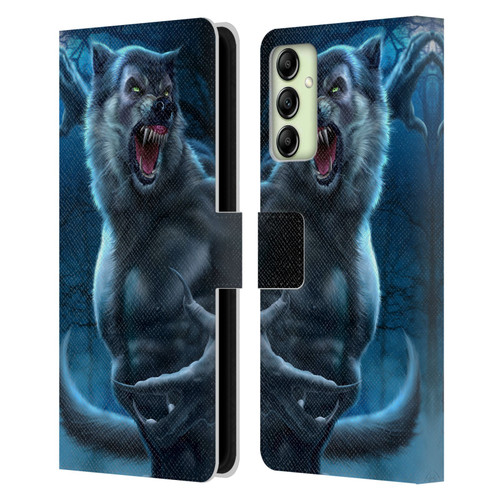 Tom Wood Horror Werewolf Leather Book Wallet Case Cover For Samsung Galaxy A14 5G