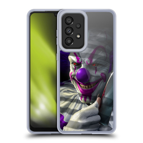 Tom Wood Horror Mischief The Clown Soft Gel Case for Samsung Galaxy A33 5G (2022)
