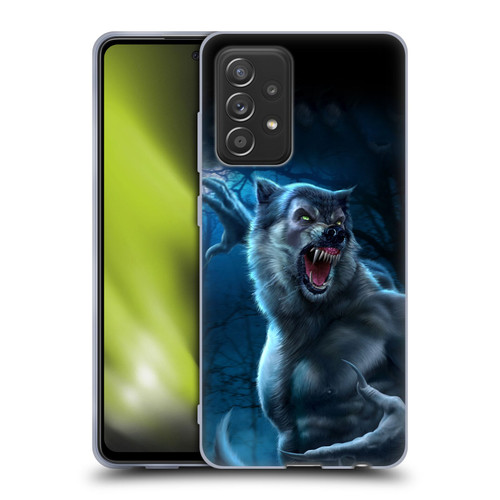 Tom Wood Horror Werewolf Soft Gel Case for Samsung Galaxy A52 / A52s / 5G (2021)