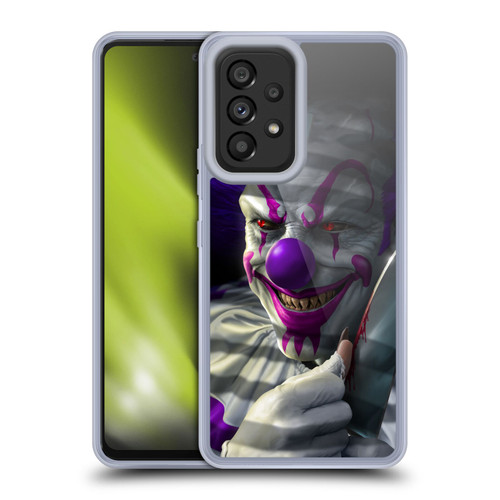Tom Wood Horror Mischief The Clown Soft Gel Case for Samsung Galaxy A53 5G (2022)