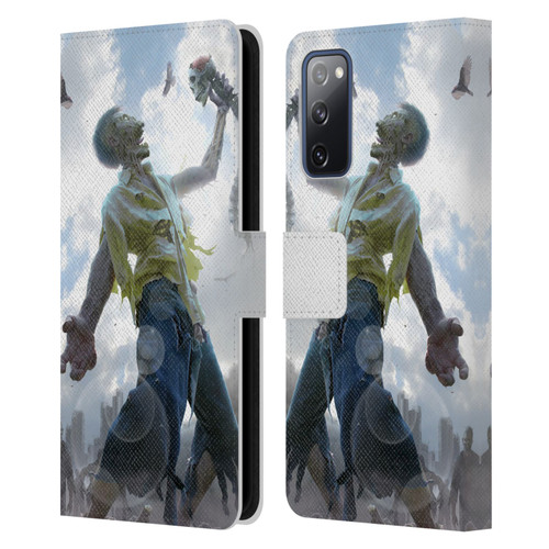 Tom Wood Horror Zombie Scraps Leather Book Wallet Case Cover For Samsung Galaxy S20 FE / 5G