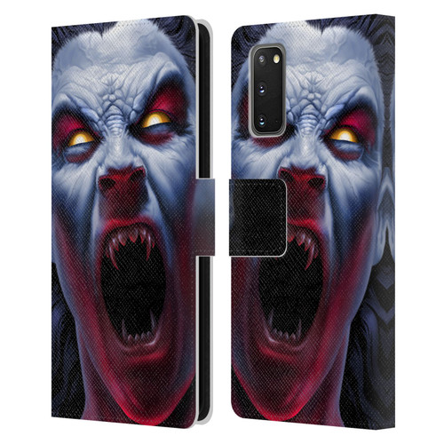 Tom Wood Horror Vampire Awakening Leather Book Wallet Case Cover For Samsung Galaxy S20 / S20 5G