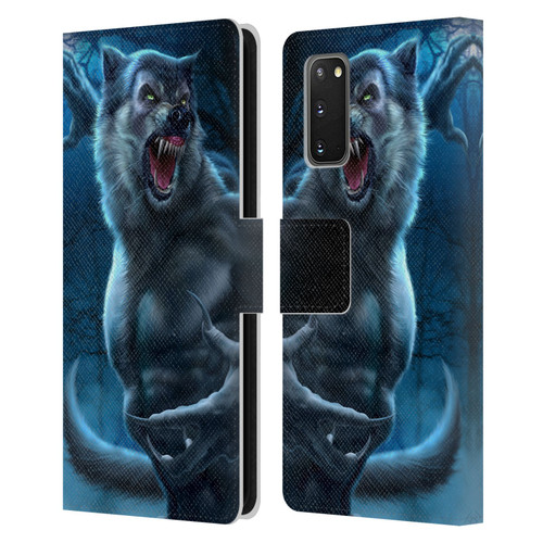 Tom Wood Horror Werewolf Leather Book Wallet Case Cover For Samsung Galaxy S20 / S20 5G