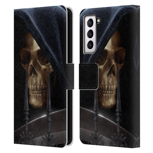 Tom Wood Horror Reaper Leather Book Wallet Case Cover For Samsung Galaxy S21 5G
