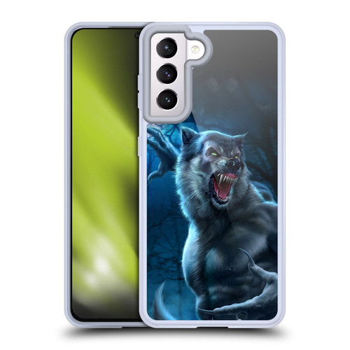 Tom Wood Horror Werewolf Soft Gel Case for Samsung Galaxy S21 5G