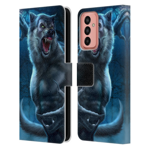 Tom Wood Horror Werewolf Leather Book Wallet Case Cover For Samsung Galaxy M13 (2022)