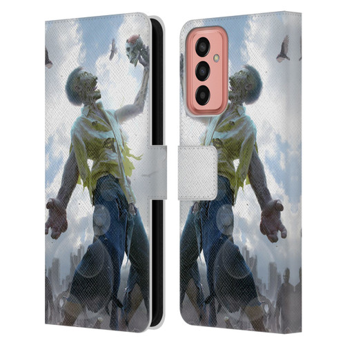 Tom Wood Horror Zombie Scraps Leather Book Wallet Case Cover For Samsung Galaxy M13 (2022)