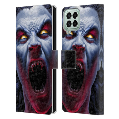 Tom Wood Horror Vampire Awakening Leather Book Wallet Case Cover For Samsung Galaxy M53 (2022)
