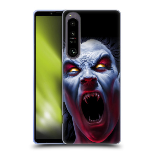 Tom Wood Horror Vampire Awakening Soft Gel Case for Sony Xperia 1 IV