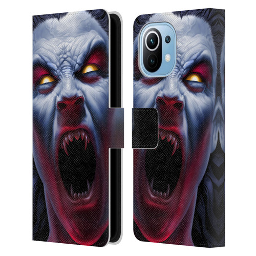 Tom Wood Horror Vampire Awakening Leather Book Wallet Case Cover For Xiaomi Mi 11