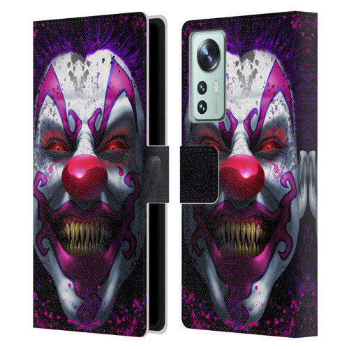 Tom Wood Horror Keep Smiling Clown Leather Book Wallet Case Cover For Xiaomi 12