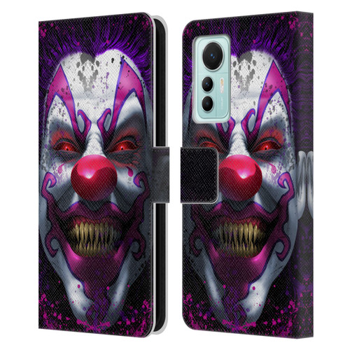 Tom Wood Horror Keep Smiling Clown Leather Book Wallet Case Cover For Xiaomi 12 Lite