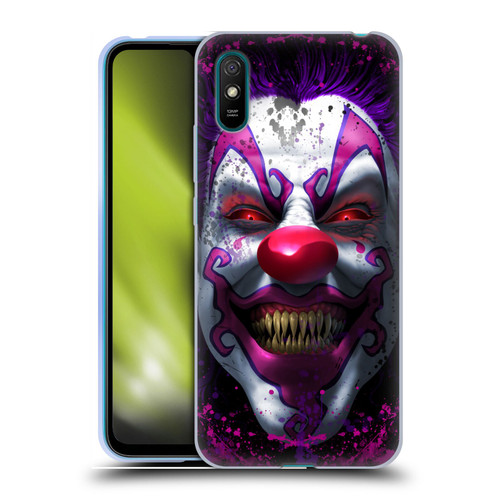 Tom Wood Horror Keep Smiling Clown Soft Gel Case for Xiaomi Redmi 9A / Redmi 9AT
