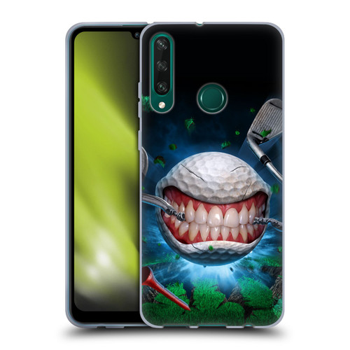 Tom Wood Monsters Golf Ball Soft Gel Case for Huawei Y6p
