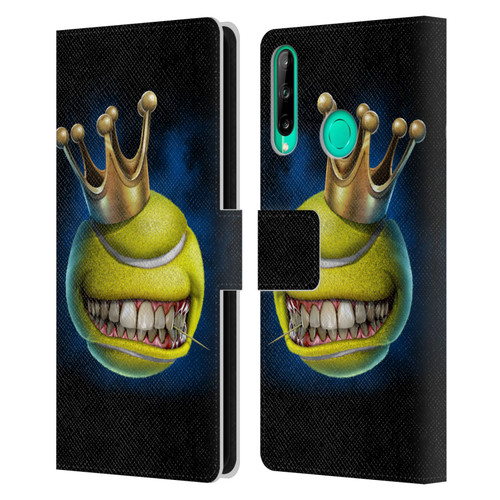 Tom Wood Monsters King Of Tennis Leather Book Wallet Case Cover For Huawei P40 lite E