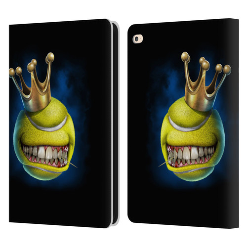 Tom Wood Monsters King Of Tennis Leather Book Wallet Case Cover For Apple iPad Air 2 (2014)