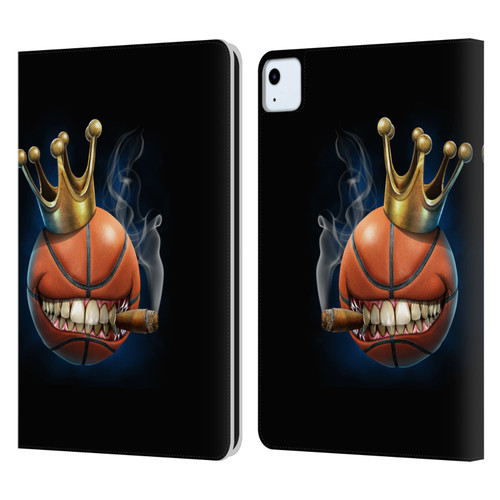 Tom Wood Monsters King Of Basketball Leather Book Wallet Case Cover For Apple iPad Air 2020 / 2022