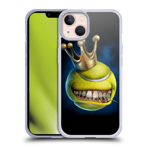 Tom Wood Monsters King Of Tennis Soft Gel Case for Apple iPhone 13