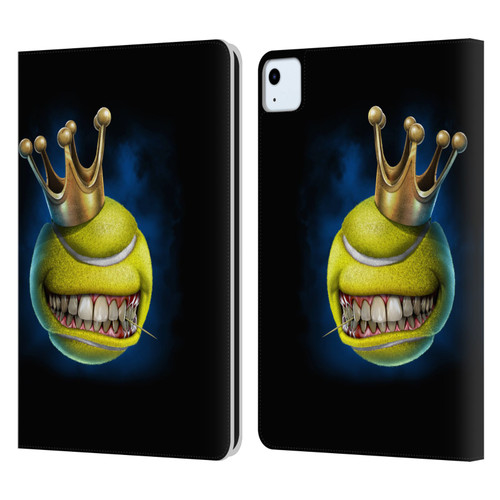 Tom Wood Monsters King Of Tennis Leather Book Wallet Case Cover For Apple iPad Air 11 2020/2022/2024