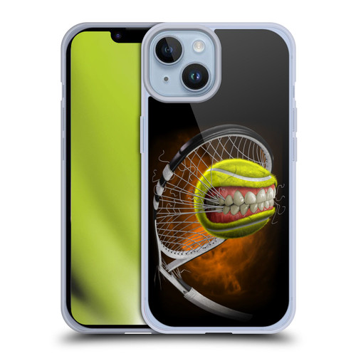 Tom Wood Monsters Tennis Soft Gel Case for Apple iPhone 14
