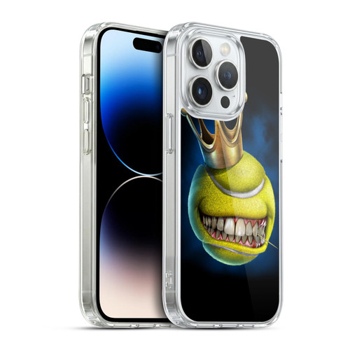 Tom Wood Monsters King Of Tennis Soft Gel Case for Apple iPhone 14 Pro & MagSafe