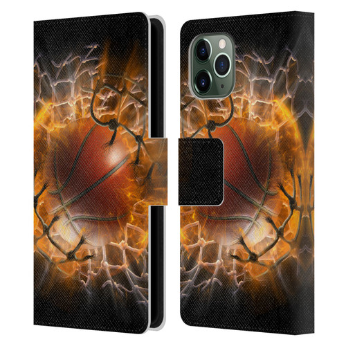 Tom Wood Monsters Blast Radius Leather Book Wallet Case Cover For Apple iPhone 11 Pro