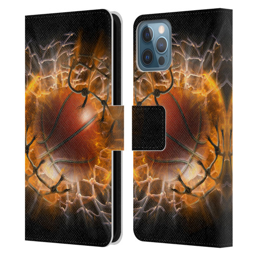 Tom Wood Monsters Blast Radius Leather Book Wallet Case Cover For Apple iPhone 12 / iPhone 12 Pro