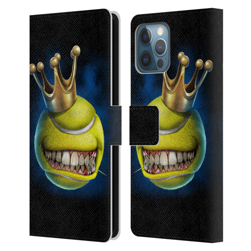 Tom Wood Monsters King Of Tennis Leather Book Wallet Case Cover For Apple iPhone 12 Pro Max