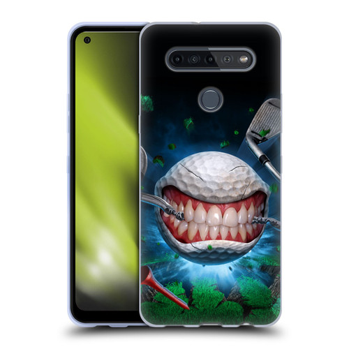 Tom Wood Monsters Golf Ball Soft Gel Case for LG K51S