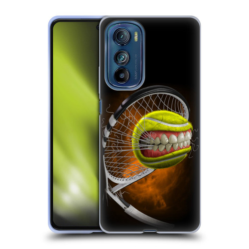 Tom Wood Monsters Tennis Soft Gel Case for Motorola Edge 30