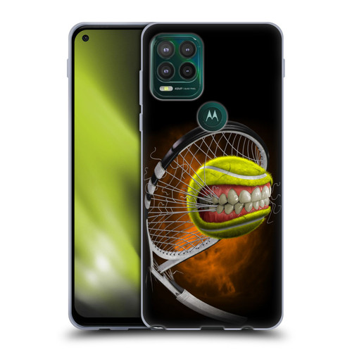 Tom Wood Monsters Tennis Soft Gel Case for Motorola Moto G Stylus 5G 2021