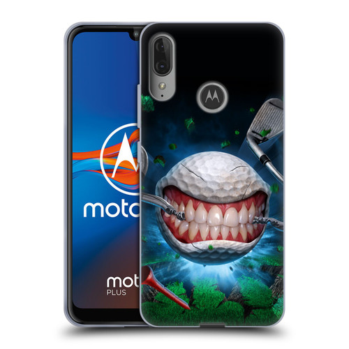 Tom Wood Monsters Golf Ball Soft Gel Case for Motorola Moto E6 Plus