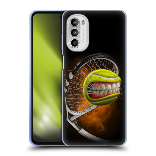 Tom Wood Monsters Tennis Soft Gel Case for Motorola Moto G52