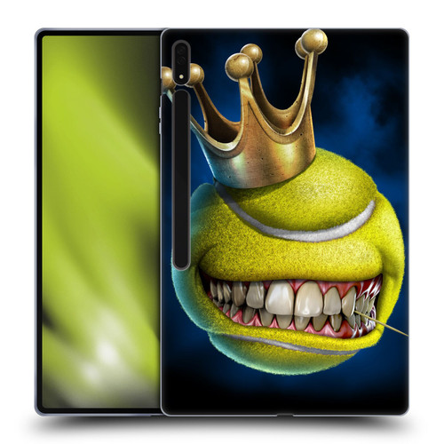 Tom Wood Monsters King Of Tennis Soft Gel Case for Samsung Galaxy Tab S8 Ultra