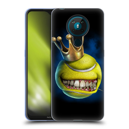 Tom Wood Monsters King Of Tennis Soft Gel Case for Nokia 5.3