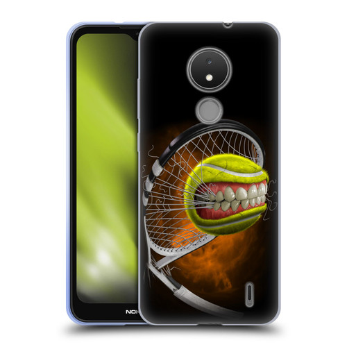 Tom Wood Monsters Tennis Soft Gel Case for Nokia C21