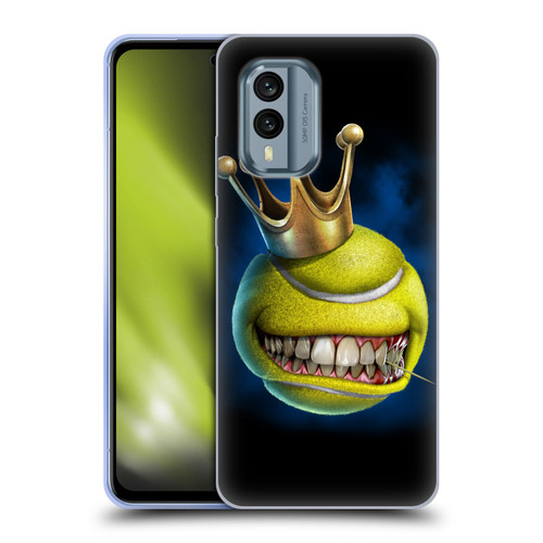 Tom Wood Monsters King Of Tennis Soft Gel Case for Nokia X30