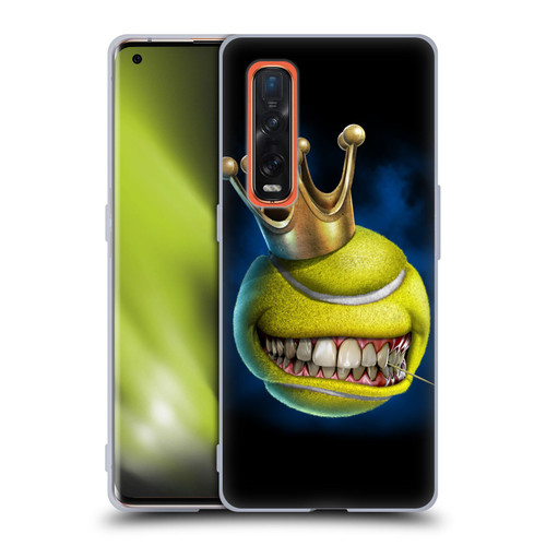 Tom Wood Monsters King Of Tennis Soft Gel Case for OPPO Find X2 Pro 5G