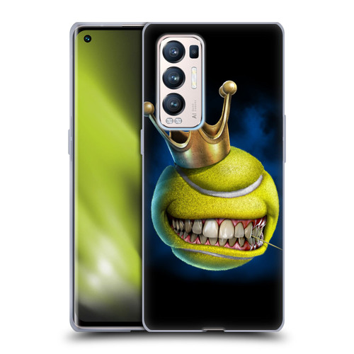 Tom Wood Monsters King Of Tennis Soft Gel Case for OPPO Find X3 Neo / Reno5 Pro+ 5G